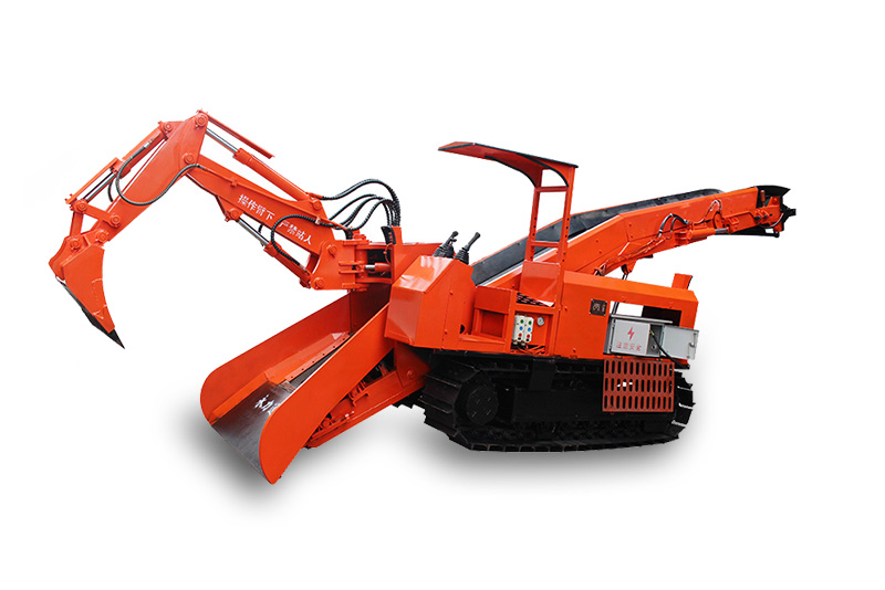 永力通隧道扒渣機加裝破碎錘，一機兩用更劃算