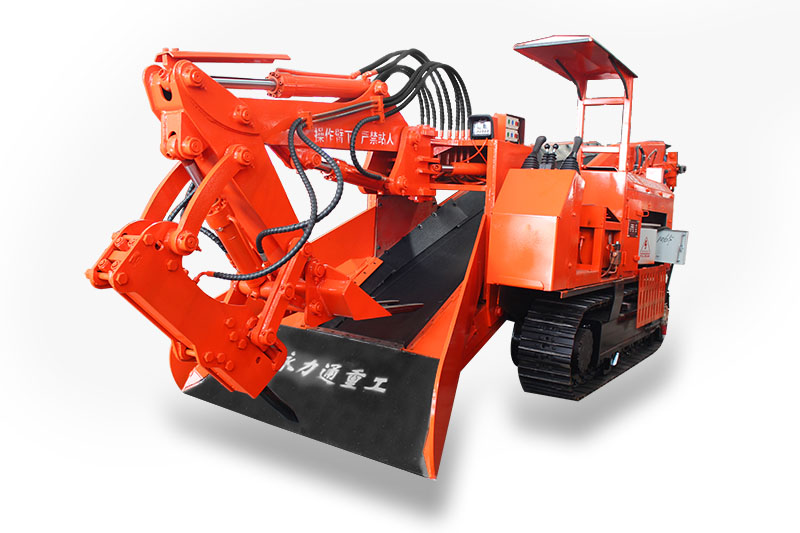 永力通小型扒渣機可加破碎錘，省去買破碎設備錢